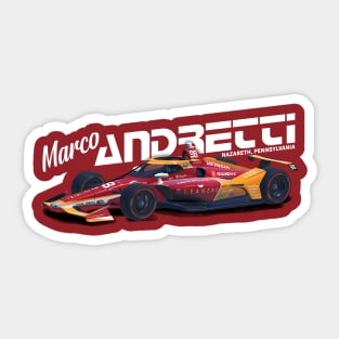 Marco Andretti 2021 Sticker